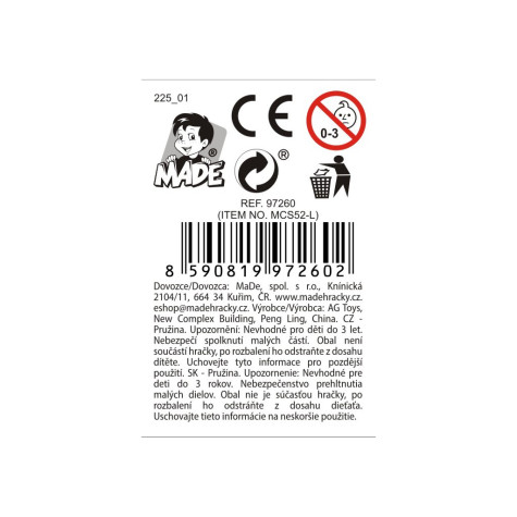 Kouzelná pružina duhová 16,5 cm ~ 4