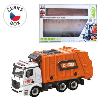 MaDe Stavebnice Popelářký vůz