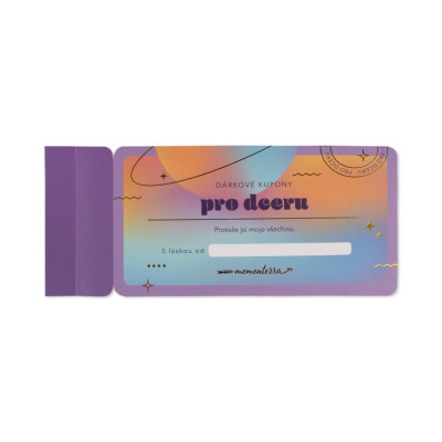 Albi Dárkové kupony - pro dceru