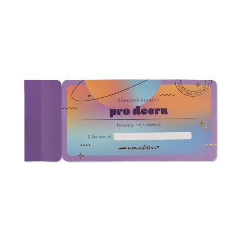 Albi Dárkové kupony - pro dceru ~ 1