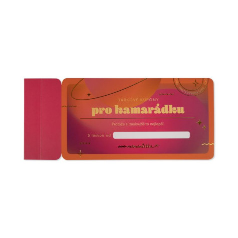 Albi Dárkové kupony - pro kamarádku ~ 1