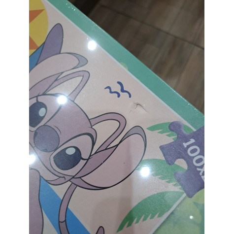 2.JAKOST Dino Puzzle Stitch na pláži 100 XL dílků ~ 2