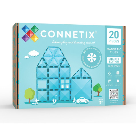 CONNETIX Charity Pack Teal tyrkysová 20 dílů ~ 1