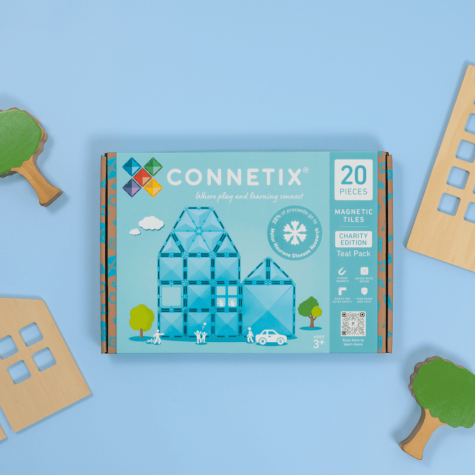 CONNETIX Charity Pack Teal tyrkysová 20 dílů ~ 7