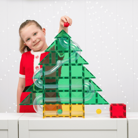 CONNETIX Special Edition Christmas Tree Ball Run 71 dílů ~ 4