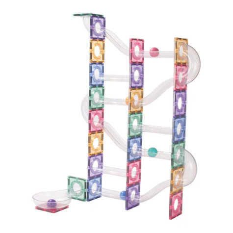 Cleverclixx Kuličkodráha Ball Run Clever Pack Pastel 110 dílů ~ 2