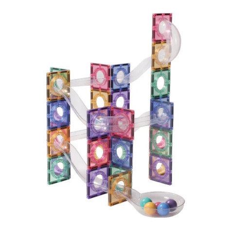 Cleverclixx Kuličkodráha Ball Run Clever Pack Pastel 110 dílů ~ 4