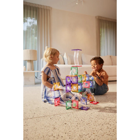 Cleverclixx Kuličkodráha Ball Run Clever Pack Pastel 110 dílů ~ 6