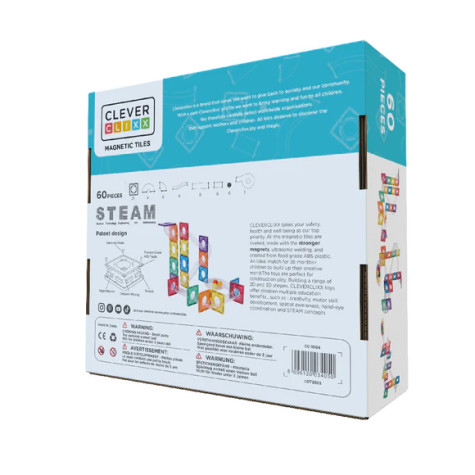 Cleverclixx Kuličkodráha Ball Run Compact Pack Intense 60 dílů ~ 7