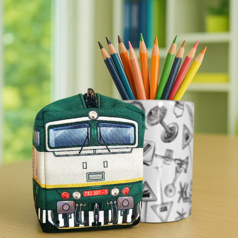 Penál Vlak - Brejlovec zelený ~ 2