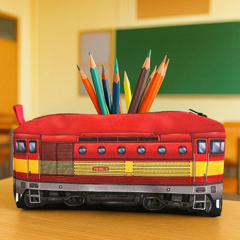 Penál Vlak - Brejlovec červený ~ 3