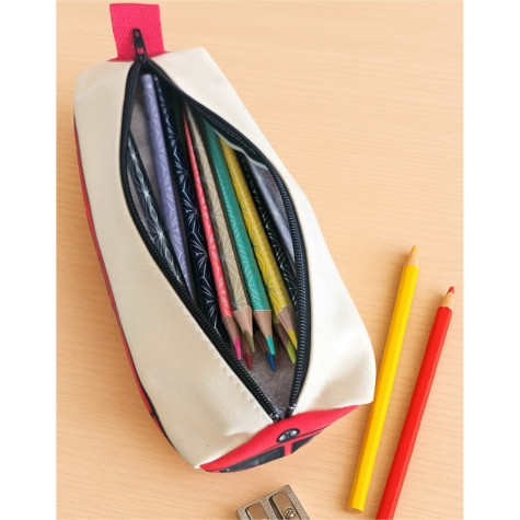 Penál Vlak - 810 červená ~ 4