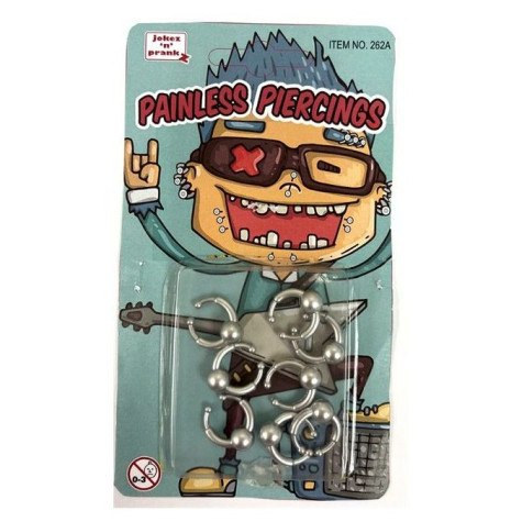 Albi Falešný piercing s kuličkou 8 ks ~ 1