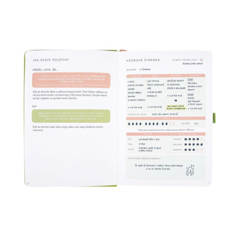 Mementerra Můj deník pro zdravý životní styl ~ 3