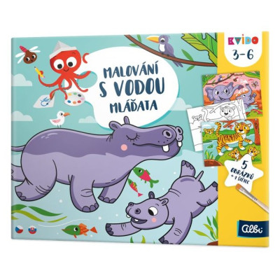 Albi Kvído - Malování s vodou: Mláďata