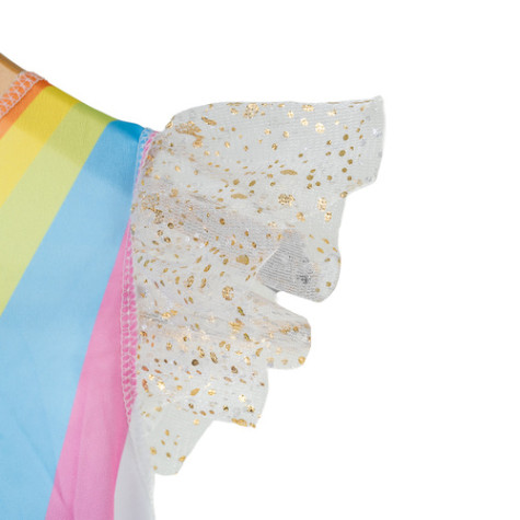 Dětský kostým jednorožce zlatý 130-140 cm Kruzzel 26677 ~ 10