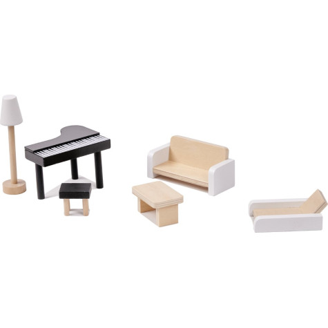 2.JAKOST KIK Dřevěný domeček pro panenky v Boho stylu ~ 9