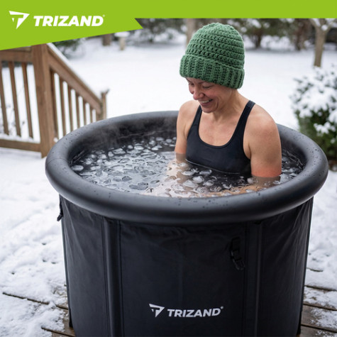 Skládací sud na otužování 320 l + příslušenství Trizand 26799 ~ 5