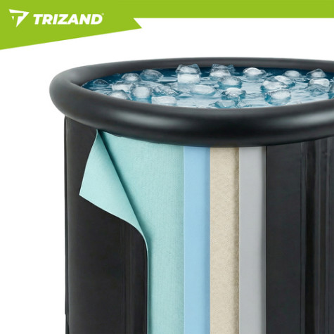 Skládací sud na otužování 320 l + příslušenství Trizand 26799 ~ 10