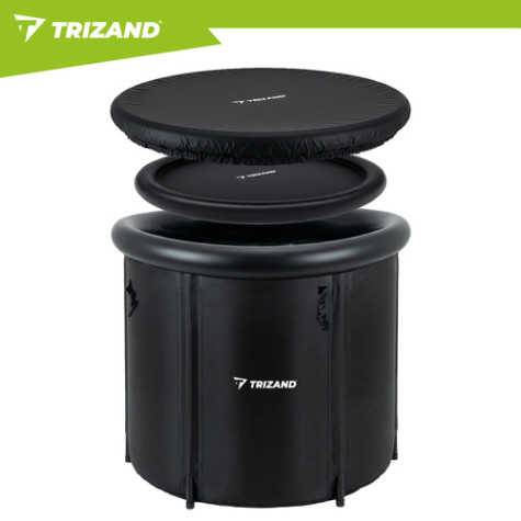 Skládací sud na otužování 320 l + příslušenství Trizand 26799 ~ 11