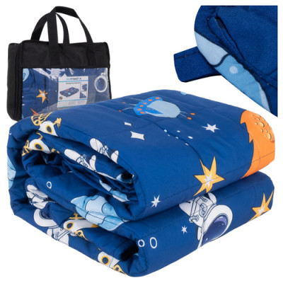 Zátěžová deka 100x150cm 4kg Vesmír Isomedix 26897