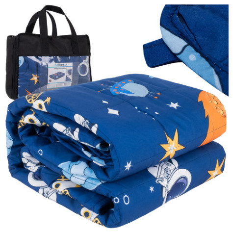 Zátěžová deka 100x150cm 4kg Vesmír Isomedix 26897 ~ 1