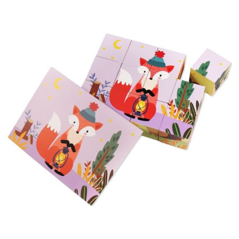 Albi Kvído - Dřevěné obrázkové kostky ~ 4