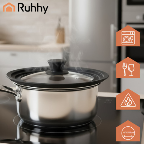 Silikonová poklice 3v1 18/20/22cm Ruhhy 25563 ~ 3