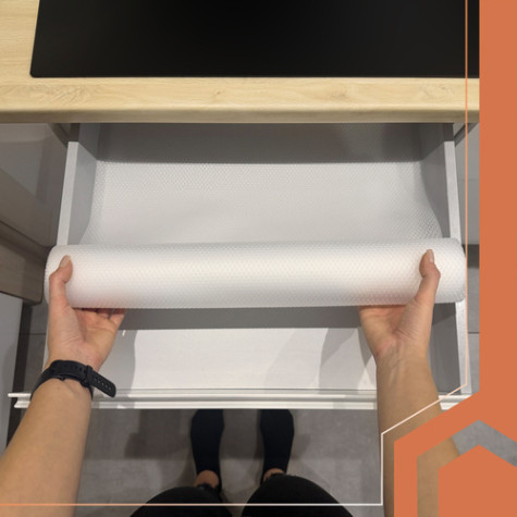 Protiskluzová podložka bílá 500x50cm Ruhhy 24897 ~ 3