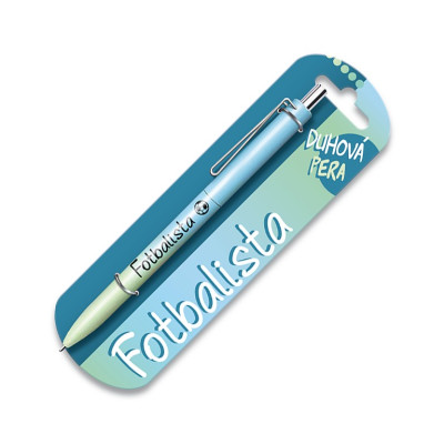 Nekupto Duhová propiska s potiskem - Fotbalista