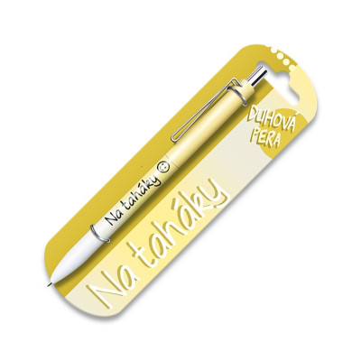 Nekupto Duhová propiska s potiskem - Na taháky