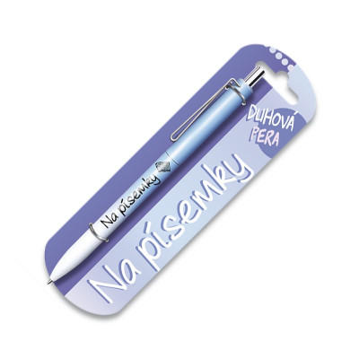 Nekupto Duhová propiska s potiskem - Na písemky