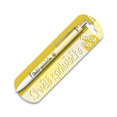 Nekupto Duhová propiska s potiskem - Skvělá spolužačka