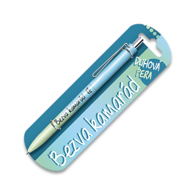 Nekupto Duhová propiska s potiskem - Bezva kamarád