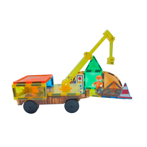 Mideer Moje první magnetická stavebnice Hrdinové města 33 ks ~ 4