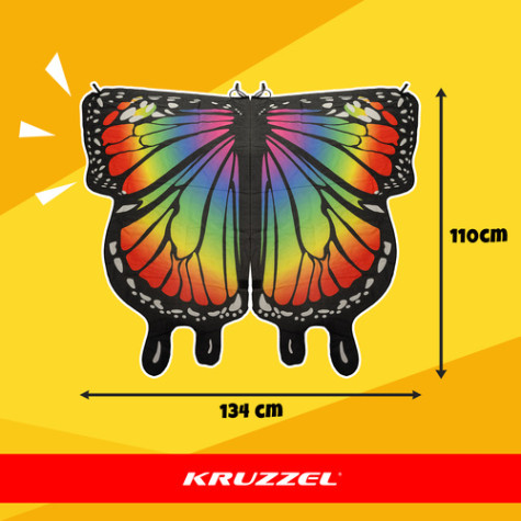 Dětský kostým Motýl barevný 3ks Kruzzel 26765 ~ 7