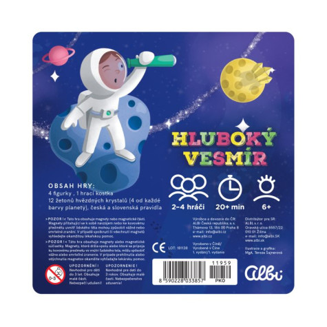 Albi Magnetická hra na cesty - Hluboký vesmír ~ 2
