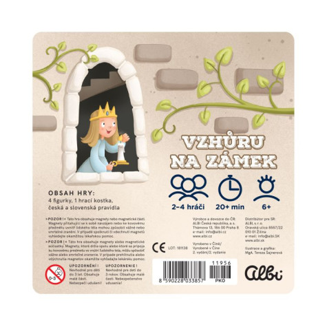 Albi Magnetická hra na cesty - Vzhůru na zámek ~ 3