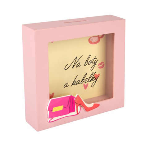 Albi 3D pokladnička v rámečku - Boty a kabelky ~ 1