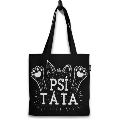 Taška 37x40cm - Psí táta - tlapky