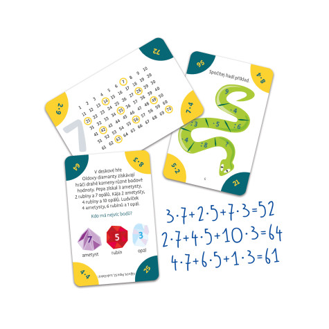 Dino Chytré kvízy - Násobilka ~ 3