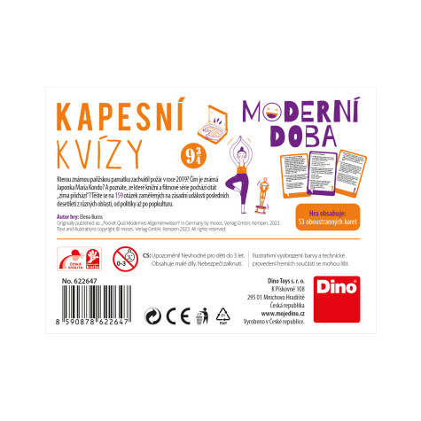 Dino Kapesní kvízy - Moderní doba ~ 3