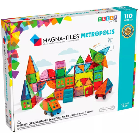 2.JAKOST Magna-Tiles Metropolis 110 dílů ~ 4