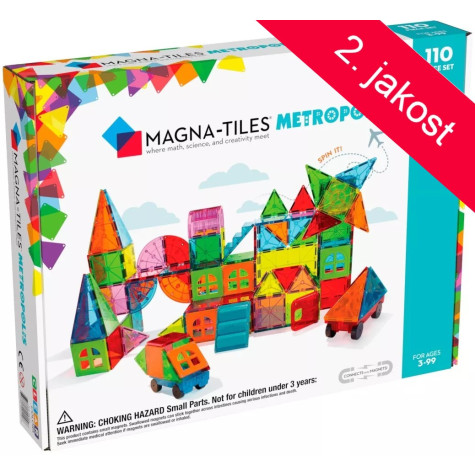 2.JAKOST Magna-Tiles Metropolis 110 dílů ~ 1