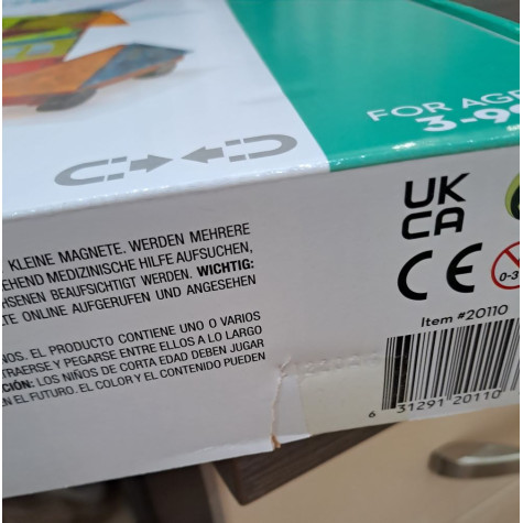 2.JAKOST Magna-Tiles Metropolis 110 dílů ~ 3