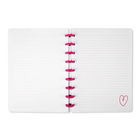 Albi Červený kroužkový blok - Srdíčka ~ 2