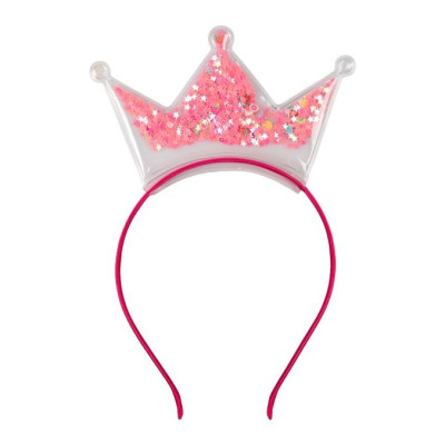 Albi Čelenka s korunkou růžová