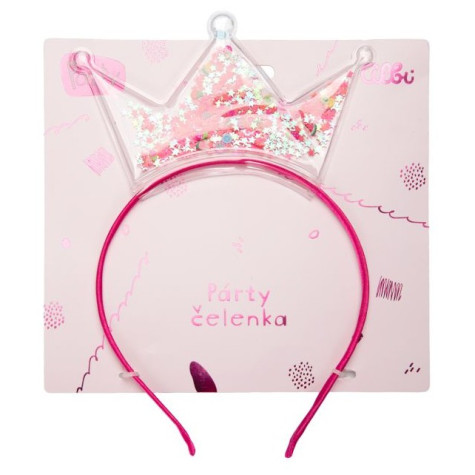 Albi Čelenka s korunkou růžová ~ 2