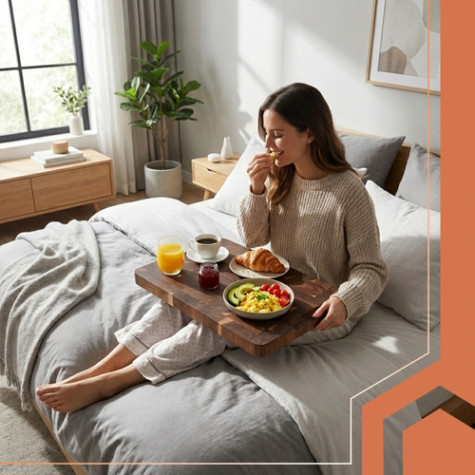 Prkénko na krájení z akáciového dřeva Ruhhy 26924 ~ 5