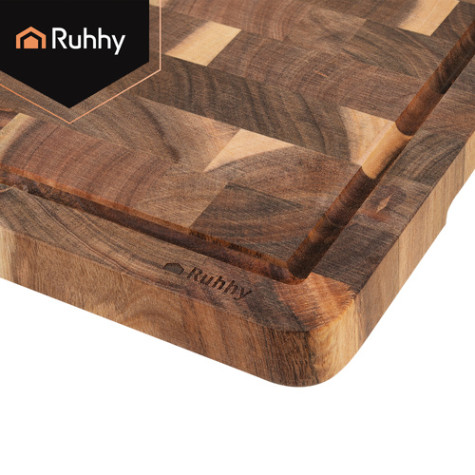 Prkénko na krájení z akáciového dřeva Ruhhy 26924 ~ 6